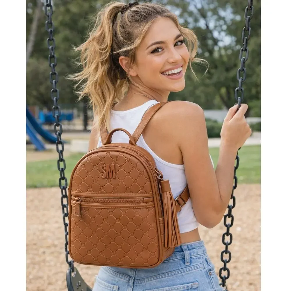 NWOT Steve Madden Mini Brown Backpack